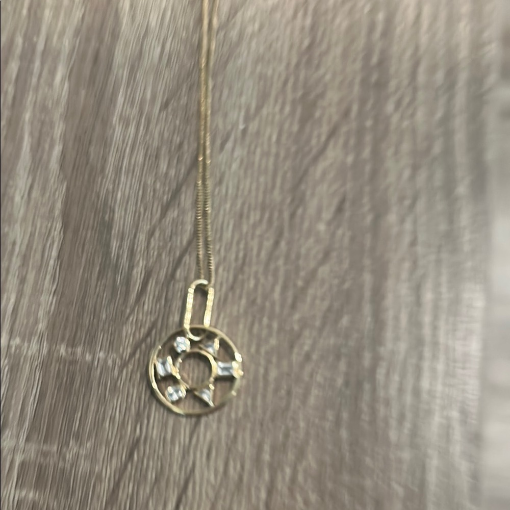 Mignonne Gavigan Gold and Silver Pendant Necklace